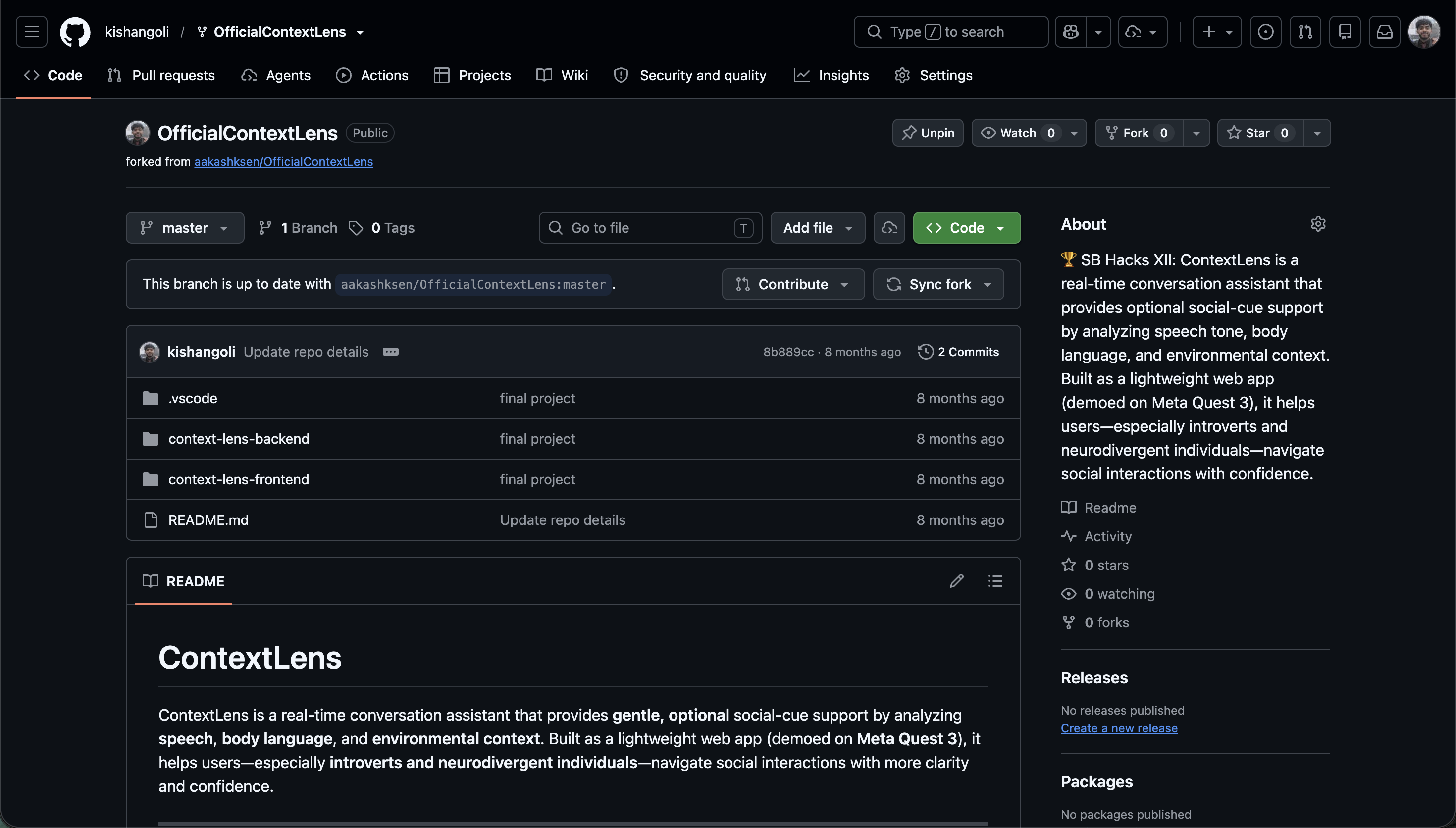 context lens repo preview