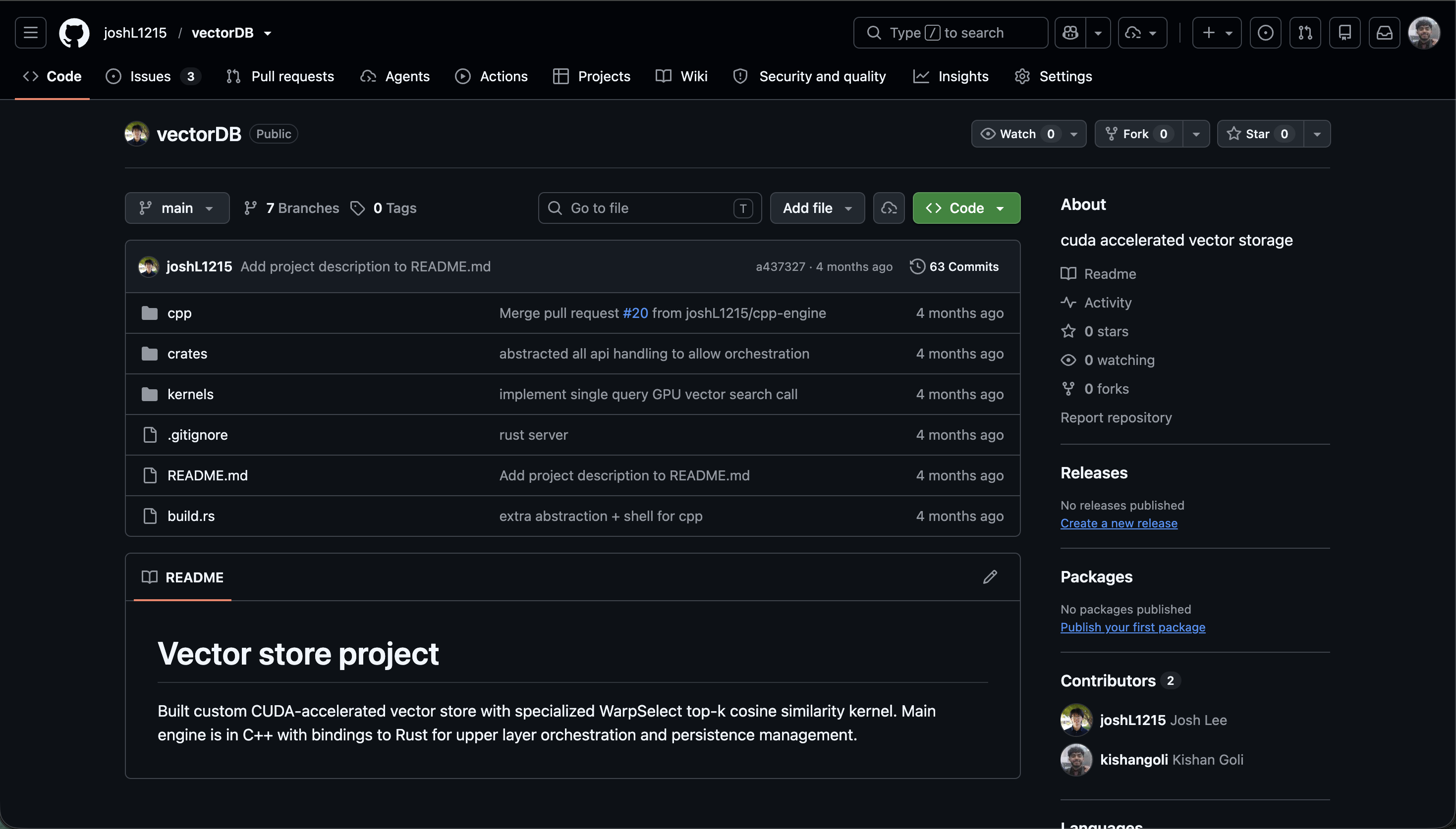 vector db repo preview